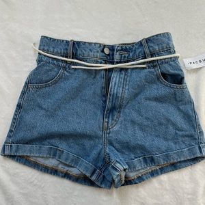 Pacsun Mom Short With String